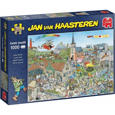 Jumbo Jan van Haasteren Island Retreat 1000 dielov