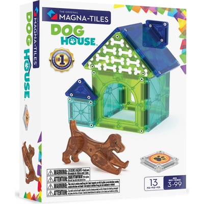 Magna Tiles Magna-tiles Dog House 13 Pcs (90356)