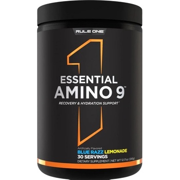 Rule 1 Essential Amino 9 | EAA with Electrolytes [345 грама] Blue Razz Lemonade