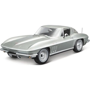 Maisto - 1965 CHEVROLET CORVETTE, метал светло син, 1: 18 (31640B)