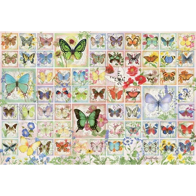 Cobble Hill - Puzzle Butterflies and Blossoms 2000 - 2 000 piese