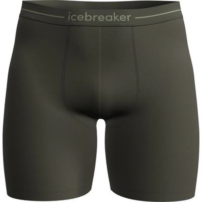 Icebreaker Мъжко мериносово термобельо Icebreaker Anatomica Long Boxers Merino base layer - Dark Loden (015-1797-0612)