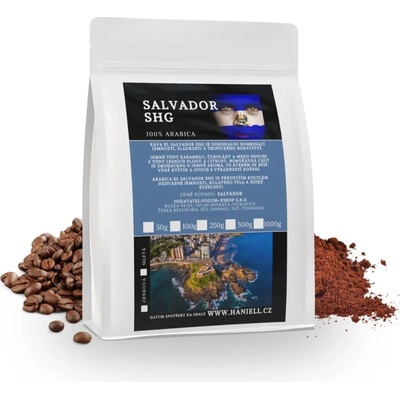 Haniell Káva Salvador SHG Arabica mletá 0,5 kg