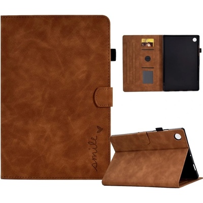 Vsechnonamobil 66340 ART SMILE Zaklápěcí pouzdro Samsung Galaxy Tab A9+ hnědé