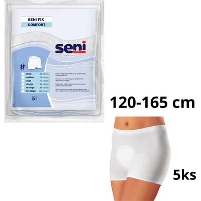 Seni Fix Comfort XXX-Large elastické fixačné nohavičky 5 ks