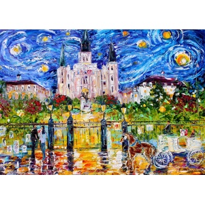 Enjoy - Puzzle Jackson Square, New Orleans - 1 000 piese
