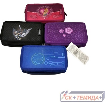 Несесер Херлитц 2 ципа празен твърд