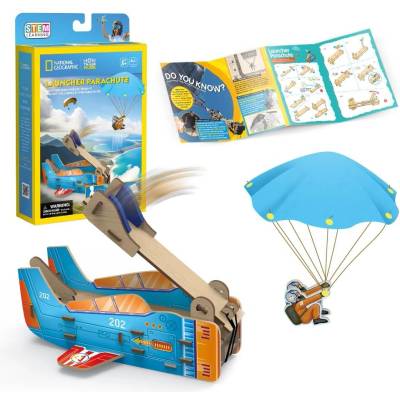 CubicFun 3D пъзел CubicFun от 48 части - Парашут с изстрелвачка (DS1120h)