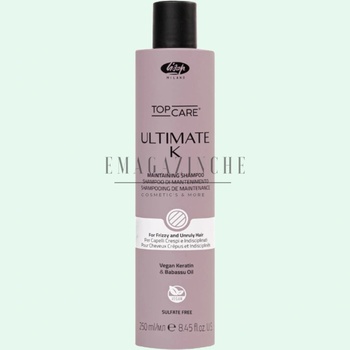 Lisap Professional Milano Lisap Дисциплиниращ шампоан за къдрава и непокорна коса 250 мл. Ultimate K Maintaining Shampoo (132406)