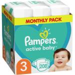 Pampers Памперси Pampers Active Baby 3 (6-10 кг. ) - 208 броя