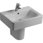 Ideal Standard Connect - Умивалник Cube, 40x36x16 см, 1 отвор за смесител, с Ideal Plus, бял E7137MA (E7137MA)