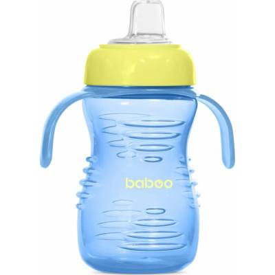 Baboo Cup with Silicone Spout hrnček so silikónovým náustkom Blue 260 ml