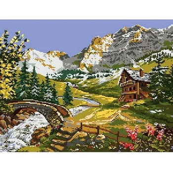 Image 1 of Казанлъшки гоблени Гоблен Планински поток Anchor (Немски)