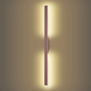 Brilagi - LED външен стенен осветител LUNA LED/24W/230V 3000K IP65 100 cm кафяв CRI 90 (BG4639)