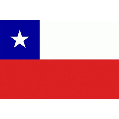 Státní vlajka Chile tištěná venkovní Alerion