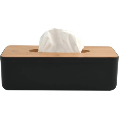 MSV КУТИЯ ЗА КЪРПИ kamila ЧЕРНО/БАМБУК (143229)