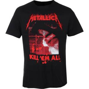 AMPLIFIED мъжка тениска metallica - kill em all - blk - amplified - zav210kam_bk