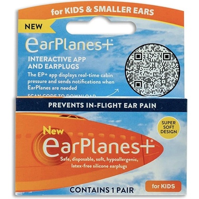 EarPlanes špunty do letadla pro děti -20 dB 1 pár