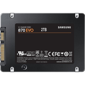 Samsung 870 EVO 2TB, MZ-77E2T0B/EU