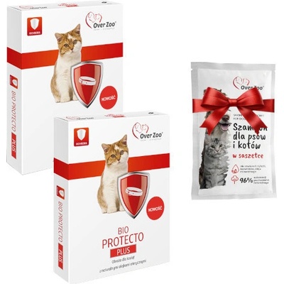 OVER ZOO Bio Protecto Plus ochranný obojok pre mačiatka 35 cm