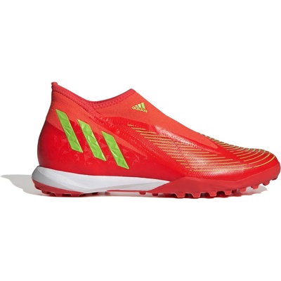 Adidas Футболни стоножки Adidas Predator . 3 Laceless Astro Turf Trainers - Red/Green