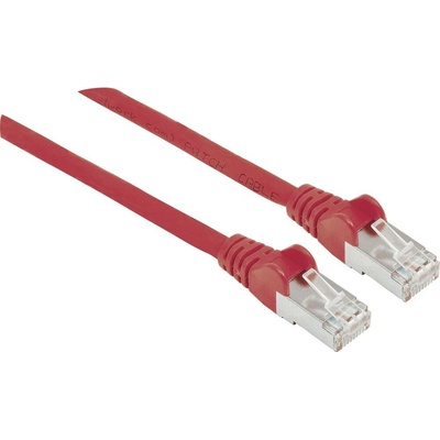 Intellinet 319133 RJ45 CAT 6A S/FTP 7,5m červený