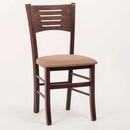 ITTC Stima Verona s čalouněným sedákem Tmavě Hnědá / Lux camel 2