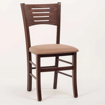 ITTC Stima Verona s čalouněným sedákem Tmavě Hnědá / Lux camel 2