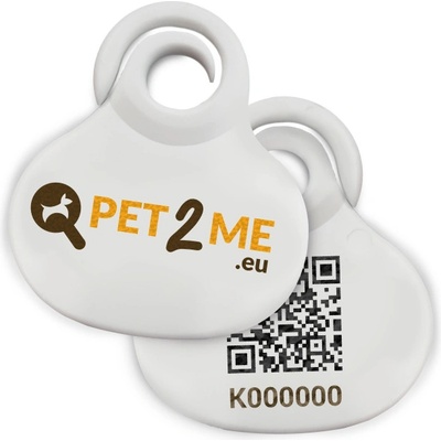 Pet2Me QR identifikační medailonek – Zboží Dáma