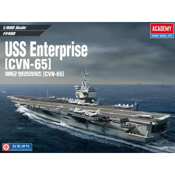 Academy Model Kit USS Enterprise CVN 65 14400 1:600