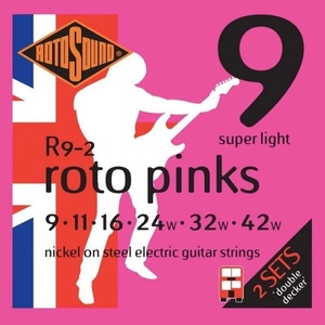 Rotosound R9-2 2-Pack Струни за електрическа китара (R9-2)