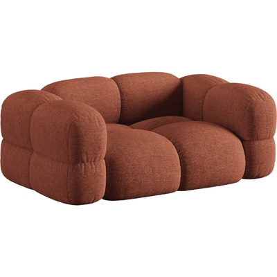 Cosmopolitan Design Terakotově oranžová dvoumístná pohovka Loretto 180 cm