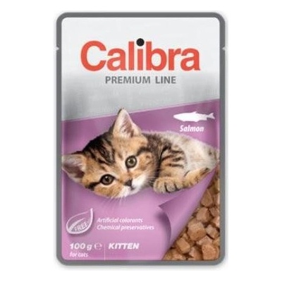 Calibra Premium Line Kitten Salmon 100 g