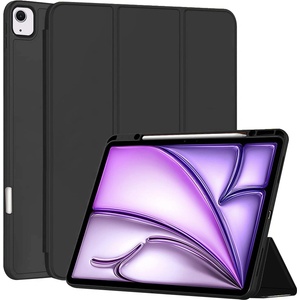 Techsuit Калъф за iPad Air 13 (2024) - Flex Trifold - черен