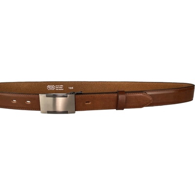 Penny Belts pánský kožený opasek 30-020-7PS-48 hnědý