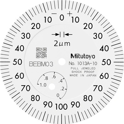 Mitutoyo Úchylkoměr číselníkový analogový 40/1/0,002mm iso mitu-1013ab-10
