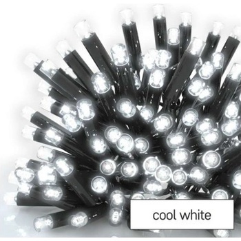 Profi LED spojovacia reťaz čierna 5 m vonkajšia aj vnútorná studená biela