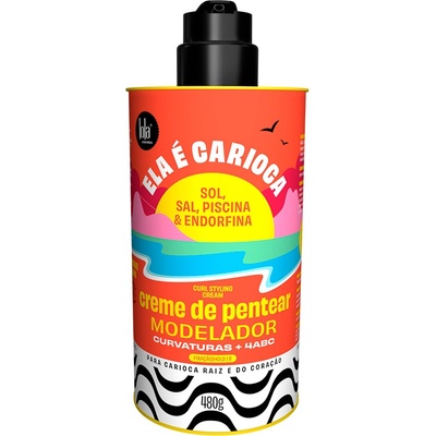 Lola Cosmetics Ela é Carioca Creme de Pentear Modelador Curvaturas +4ABC 480 g