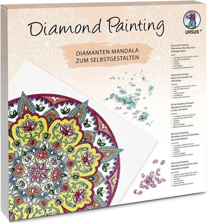 Ursus Kreativn Sada Na Diamond Art Mandala Od 290 K Heureka cz