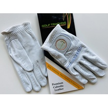 Golf Tracking PREMIUM Mens Golf Glove Cabretta bílá pravá M 2ks