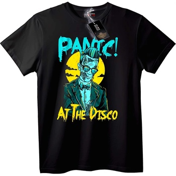 NOONEBRAND Тениска Panic! At The Disco - 7XL, Black