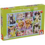 Schmidt Spiele Пъзел Schmidt от 200 части - Кученца (56162) - ozone