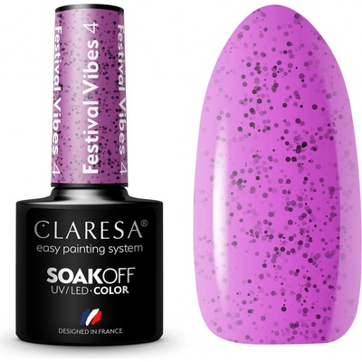 Claresa Gél lak Festival Vibes 4 5 g