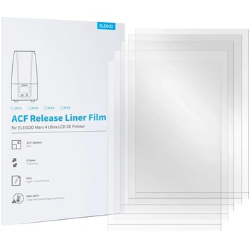 Elegoo Комплект ACF фолио - 5 бр. - Mars 4/Ultra (50.102.0098)