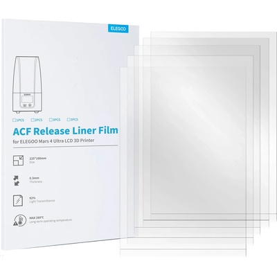 Elegoo Комплект ACF фолио - 5 бр. - Mars 4/Ultra (50.102.0098)