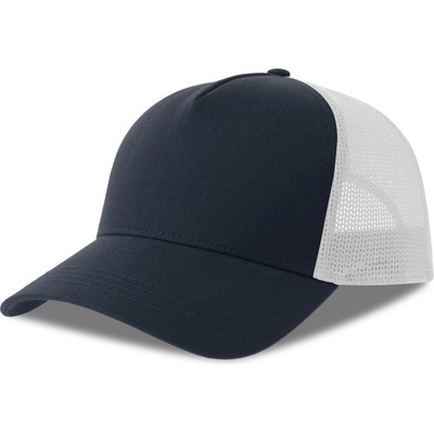 Atlantis Headwear Rapper Cotton-S 5 panelová Trucker COT33026096399-navy/white Navy/bílá