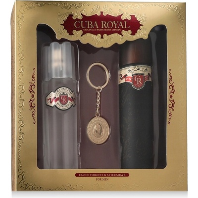 Cuba Royal EDT 100 ml + voda po holení 100 ml + klíčenka dárková sada