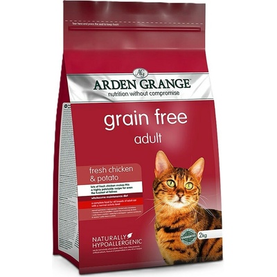 Arden Grange Cat Adult kuře & brambory 2 kg