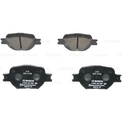 BOSCH Sada brzdových platničiek kotúčovej brzdy 0986424808