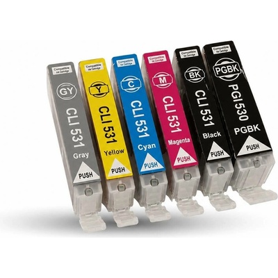 Kvalitní-tonery Canon CLI531 + PGI530 - kompatibilní – Hledejceny.cz